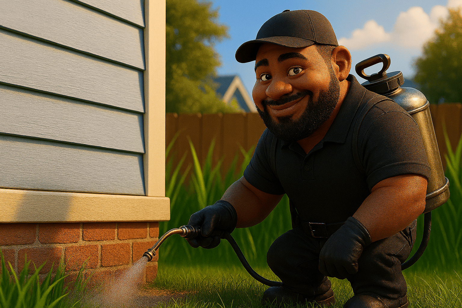 Pesticide Barrier: Exterior & Interior